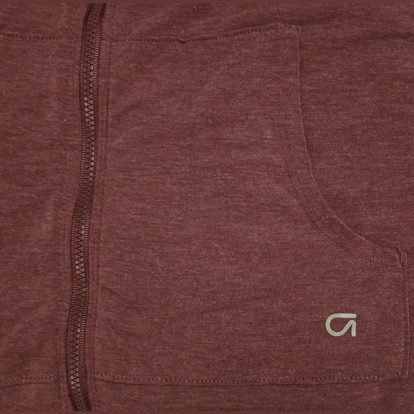 VEUC - Gap Maternity Hoodie - Burgundy/Maroon Colour; Size Large; Breathable - Picture 5 of 10
